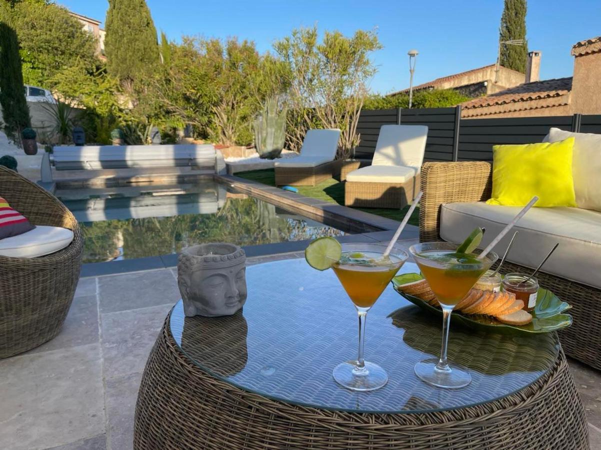 Casa Amor & Spa, Appartement Suite Jacuzzi & Piscine Chauffee Montfort-sur-Argens 외부 사진